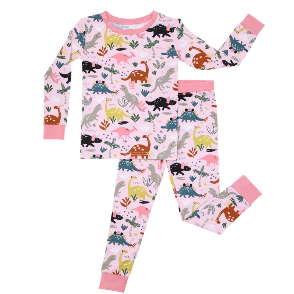 Littlesleepies Jurassic Jungle 2 piece pajama set 18-24 months